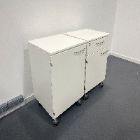 Set of 2 Storage Cabinets image 0